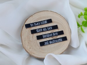 Zestaw napisów młodzieżowych 2 laminat ML02