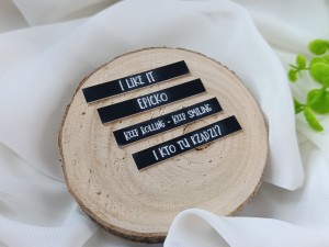 Zestaw napisów młodzieżowych 8 laminat ML08