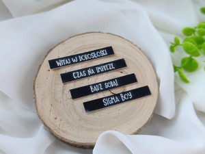 Zestaw napisów młodzieżowych 9 laminat ML09