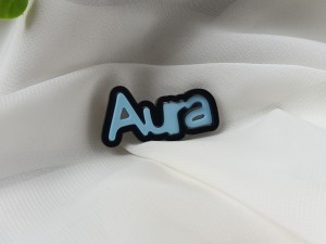 Napis AURA kolor z ramką  ML45