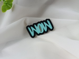 Napis WOW kolor z ramką  ML52