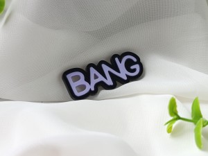 Napis BANG kolor z ramką  ML54