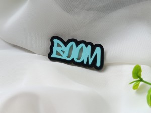 Napis BOOM kolor z ramką  ML62