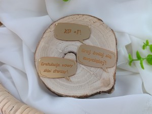 Dymki czatu zestaw 5 pleksi ML86