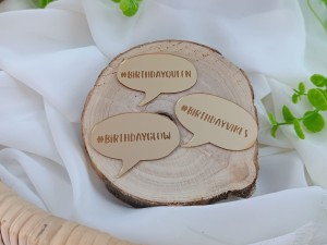 Dymki czatu zestaw 7 pleksi ML88