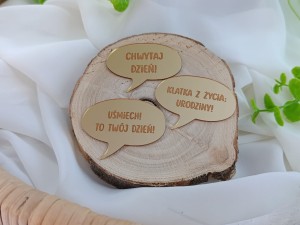 Dymki czatu zestaw 9 pleksi ML90