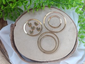 Zestaw ramek okrągłych plus serduszka 3/6/18 zestawów ML104