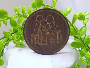 Prezenty z balonami grawer HDF wenge UR79