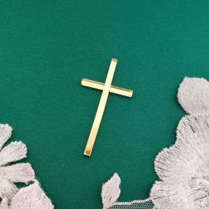 Krzyż złota pleksi 10 sztuk (10% taniej)