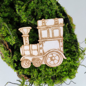 Tekturka LOKOMOTYWA steampunk T306