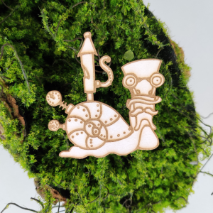 Tekturka ŚLIMAK steampunk T307