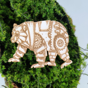 Tekturka NIEDŹWIEDŹ steampunk T308