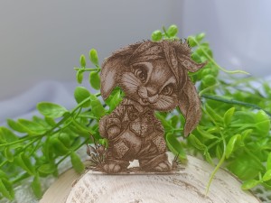 Zajączek 2 Tekturka PREMIUM WL8