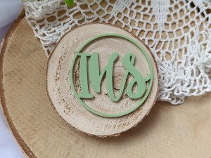 IHS w kole pastelowa pleksi - wybór koloru  WL60