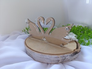 Baza łabędzie HDF z szybką WL64