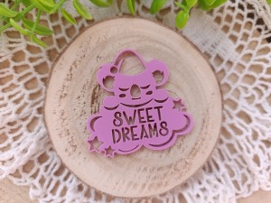 Koala pastelowa pleksi - wybór koloru  WL82