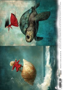 Ocean blue AA-OB-RP-04 Rice paper / papier ryżowy