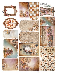 Lovely Autumn AA-LA-FABRIC-01 MATERIAŁ/ FABRIC